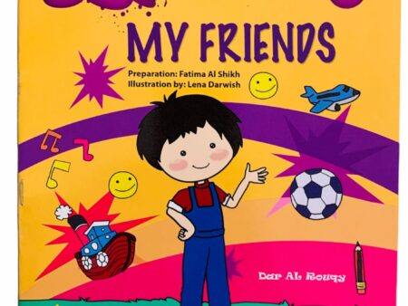 I love to read _ my friends