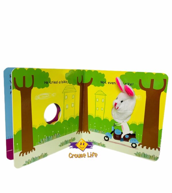 ⁦Finger puppet _ troubled rabbit⁩ - الصورة ⁦2⁩