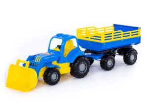 جرار مع مقطورة