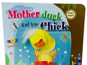 Finger puppet _ mother duck and her chick