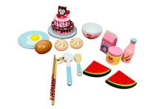 مجموعة الافطار الخشبية