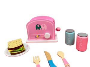 توست تحميص الخبز الخشبي