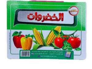 البطاقات التعليمية الكبيرة _ الخضروات
