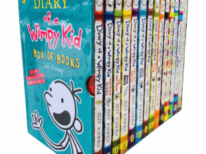 Diary of a wimpy kid box of books