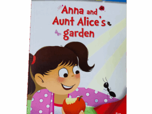 All set to read _ Anna and aunt Alice,s garden