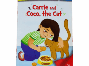 All set to read _ Carrie and coco the cat