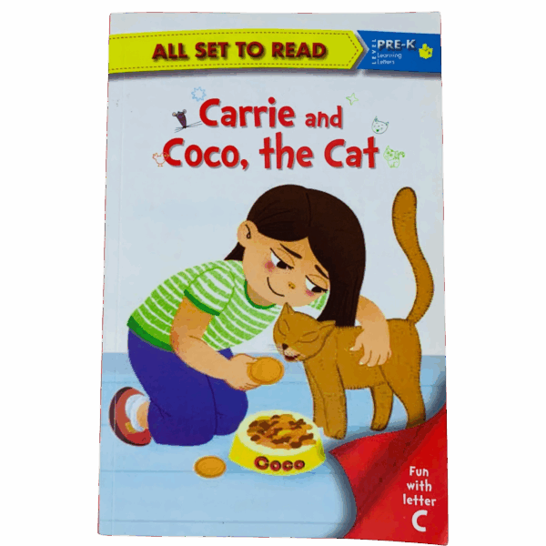 All set to read _ Carrie and coco the cat