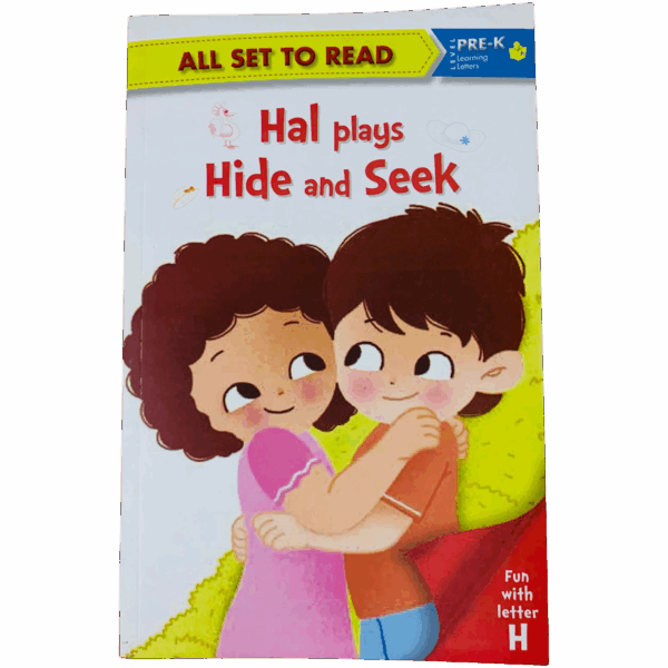 All set to read _ Hal plays Hide and Seek