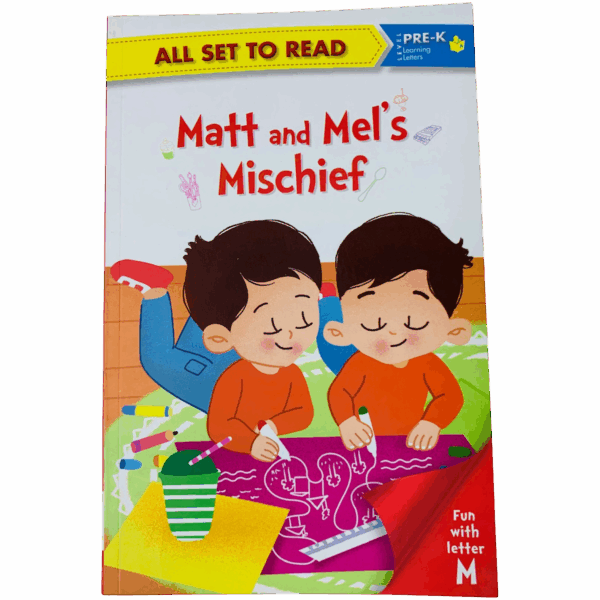 All set to read _ Matt and Mel’s Mischief