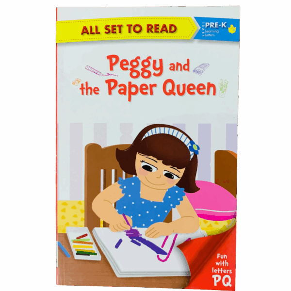All set to read _ Peggy and the Paper Queen