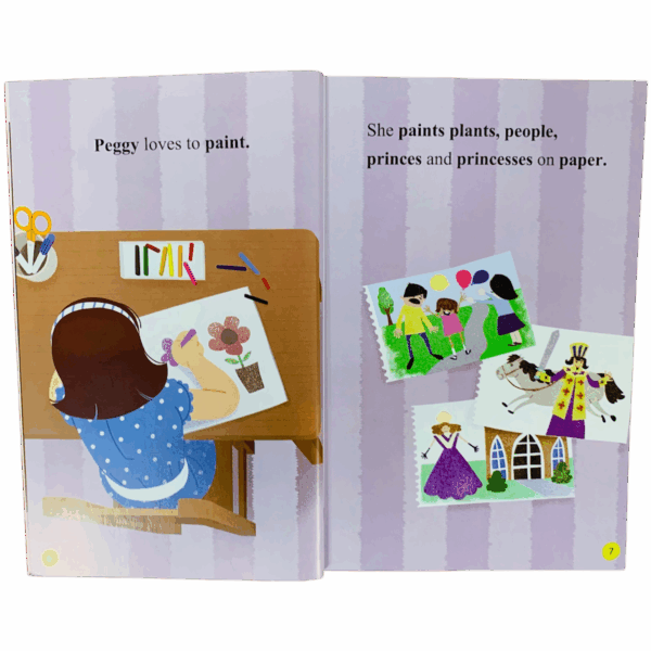 ⁦All set to read _ Peggy and the Paper Queen⁩ - الصورة ⁦3⁩