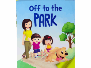 All set to read _ off to the park