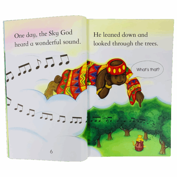 ⁦USBORNE _ the leopard and the sky god⁩ - الصورة ⁦3⁩