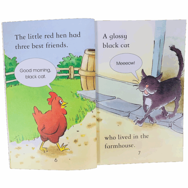 ⁦USBORNE _ the little red hen⁩ - الصورة ⁦3⁩