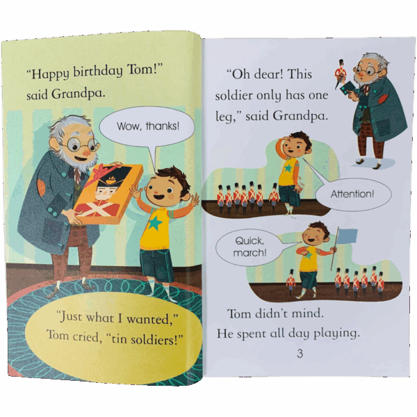 ⁦USBORNE _ the tin soldier⁩ - الصورة ⁦2⁩