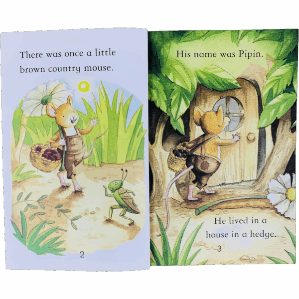 ⁦USBORNE _ the town mouse and the country mouse⁩ - الصورة ⁦2⁩